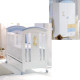 Комплект детской мебели NATURA LUXE WHITE-BLUE