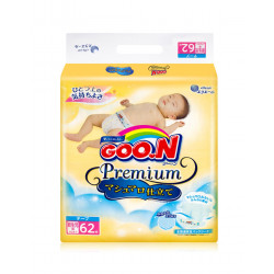 Підгузки Goo.N Super Premium Marshmallow для новонароджених SS до 5 кг