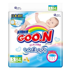 Підгузки Goo.N унісекс S 4-8 кг