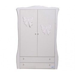 Дитяча шафа Baby Italia Mimi Wardrobe White