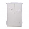 Дитяча шафа Baby Italia Mimi Wardrobe White
