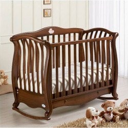 Детская кроватка Baby Italia Andrea Lux Antiqued WALNUT