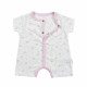 Песочник для девочки Baby Bol хлопок трикотаж принт кнопки спереди 10052/pink/3m