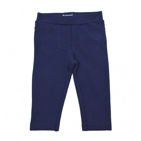 Легінси для дівчинки BabyBol бавовна іній трикотаж 10490 / navy_blue