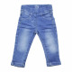 Джинси для дівчинки BabyBol денім з потертостями 10477 / denim