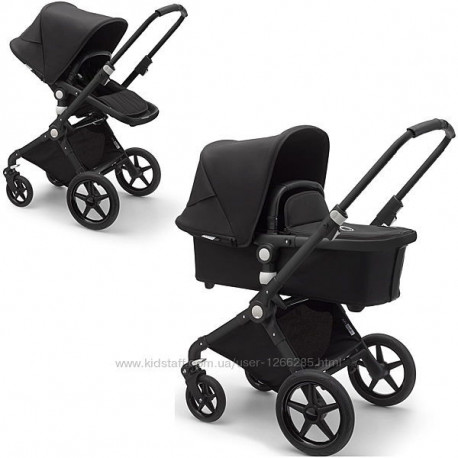 Коляска 2в1 LYNX BLACK/BLACK