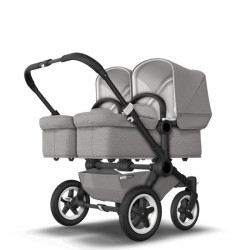 Універсальна коляска для двійні Bugaboo DONKEY 2 BLACK MINERAL