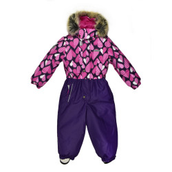 Комбинезон для девочки LENNE COLD капюшон штрипки
