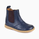 Сапоги для девочки Froddo демисезонные натуральная кожа молния G3160047/Blue/37