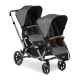 Коляска для двойни ABC design 2 в 1 ZOOM Asphalt