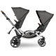 Коляска для двойни ABC design 2 в 1 ZOOM Asphalt