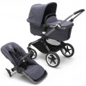 Универсальная коляска 2 в 1 Bugaboo Fox 3 GRAPHITE/STORMY BLUE