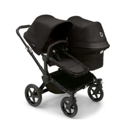 Коляска для двійні Bugaboo Donkey 5 DUO Black/Midnight Black
