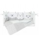 Комплект постільної білизни Верес Smiling Animals White-Gray