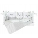 Комплект постільної білизни Верес Smiling Animals White-Gray