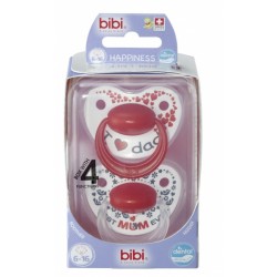 Пустушка Bibi Premium Duo Dental, 6-16 міс., 2 шт.