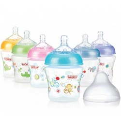 Бутылочка Nuby Антиколиковая,180 мл