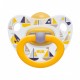Пустышка успокаивающая NUK Happy Kids(0-6 м.)