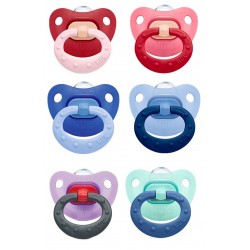 Пустышка ортодонтическая NUK Fashion (0-6 мес.)