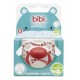 Пустышка силиконовая Bibi Happiness Natural "Я люблю маму"