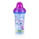 Поильник Nuby Click-it с трубочкой, 270 мл