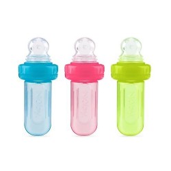 Ніблер силіконовий Nuby Easy Squeezy з ковпачком