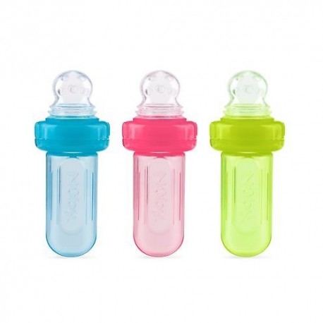 Ніблер силіконовий Nuby Easy Squeezy з ковпачком