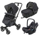 Коляска универсальная 3 в 1 NEO TRAVEL SET, Tomato Red ( красная)