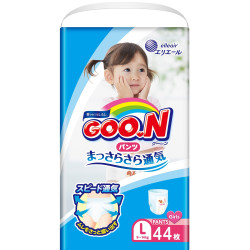 Підгузки-трусики Goo.N для дівчаток   9 - 14 кг