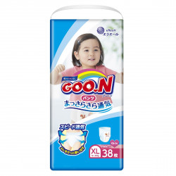 Підгузки-трусики Goo.N для дівчаток 12 - 20 кг