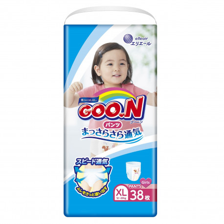 Подгузники-трусики Goo.N для девочек 12 - 20 кг
