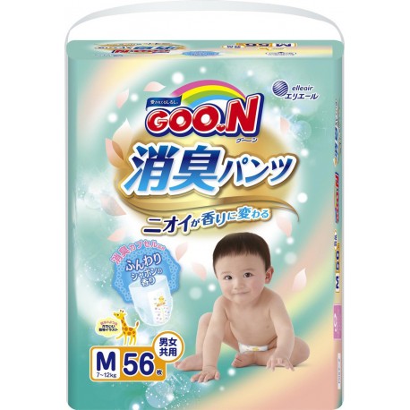 Підгузки-трусики Goo.N Aromagic Deo Pants унісекс 7-12 кг