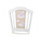 Кроватка-качалка Baby Italia Coccolo White/Dove grey