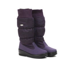 Чоботи для дівчинки Skandia зимові застібка блискавка 65009R/Dinamic-Purple