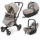 Коляска универсальная 3 в 1 NEO TRAVEL SET, Tomato Red ( красная)