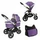 Универсальная коляска 2 в 1 iCandy Peach Jogger с сумкой Loganberry