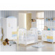 Ліжечко дитяче Micuna Natura Luxe White-Blue