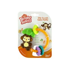 Музыкальная игрушка-погремушка Обезьянка