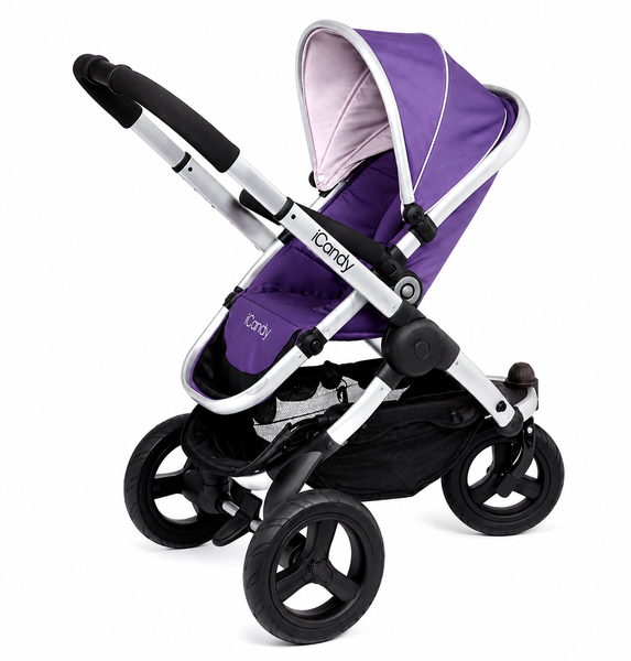 Універсальна коляска 2 в 1 iCandy Peach Jogger LOGANBERRY з сумкою IC832/833/836K фото
