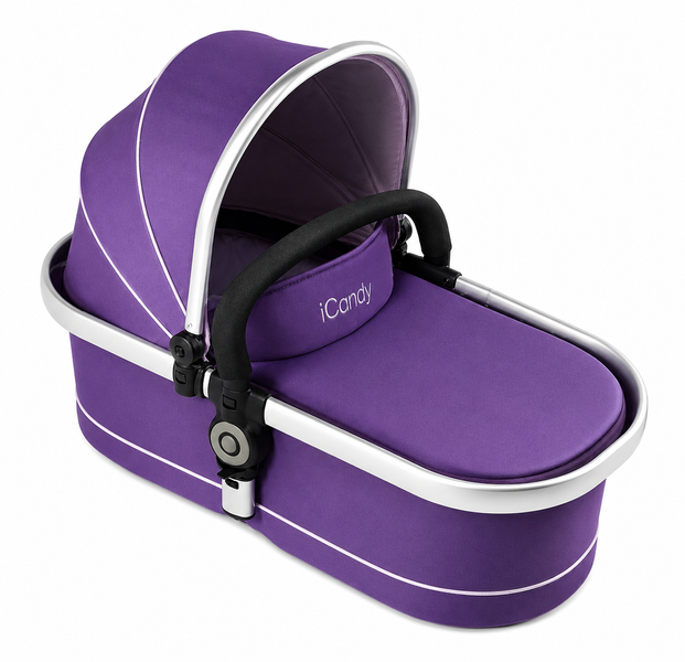 Універсальна коляска 2 в 1 iCandy Peach Jogger LOGANBERRY з сумкою IC832/833/836K фото