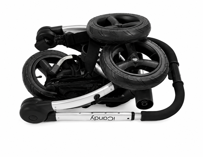 Універсальна коляска 2 в 1 iCandy Peach Jogger LOGANBERRY з сумкою IC832/833/836K фото
