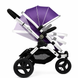 Універсальна коляска 2 в 1 iCandy Peach Jogger LOGANBERRY з сумкою IC832/833/836K фото 4
