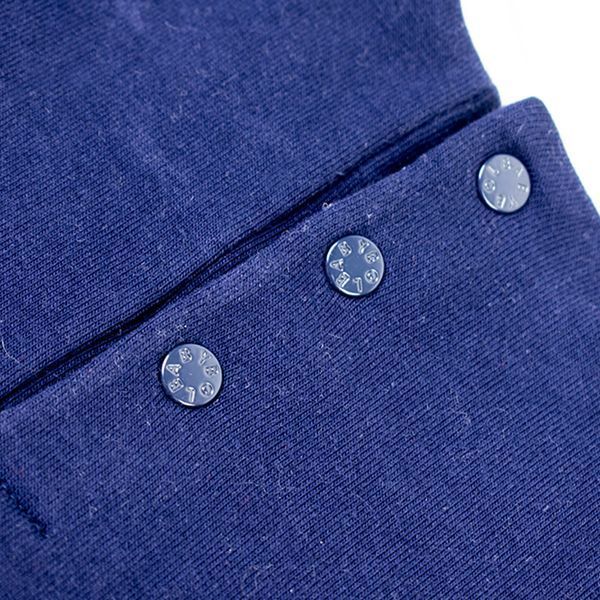 Комплект для девочки Babybol туника длинный рукав колготы хлопок трикотаж 28124/navy_blue/3m фото