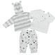 Комплект для хлопчика Babybol бавовна 10827/grey/6m фото 2