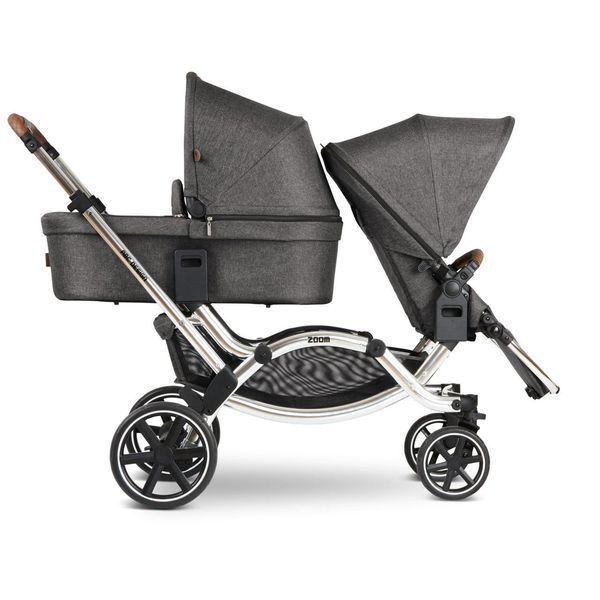 Коляска для двойни ABC design 2 в 1 ZOOM Asphalt 12002522003/K1 фото