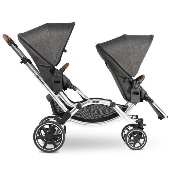 Коляска для двойни ABC design 2 в 1 ZOOM Asphalt 12002522003/K1 фото
