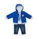 Комплект для мальчика Babybol толстовка реглан джинсы 27251/blue/12m фото