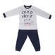 Пижама для мальчика Babybol реглан штаны 19509/navy_blue/2A фото