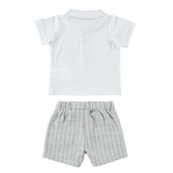 Комплект для мальчика Sarabanda поло шорты аппликация 3.W675.00/8992 3.W675.00/8992/9 фото