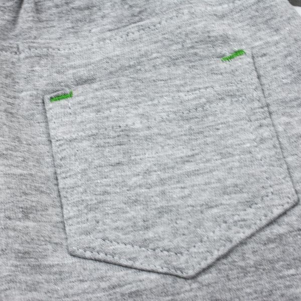 Комплект для хлопчика Babybol футболка шорти 18205/grey/12m фото